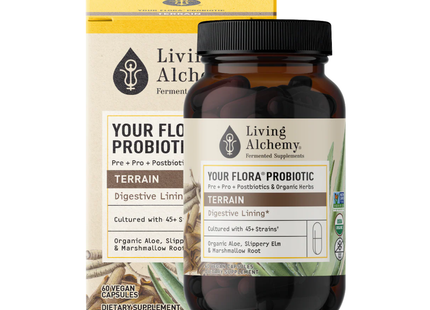 Living Alchemy - Votre Flore Probiotique Terrain | 60 Gélules