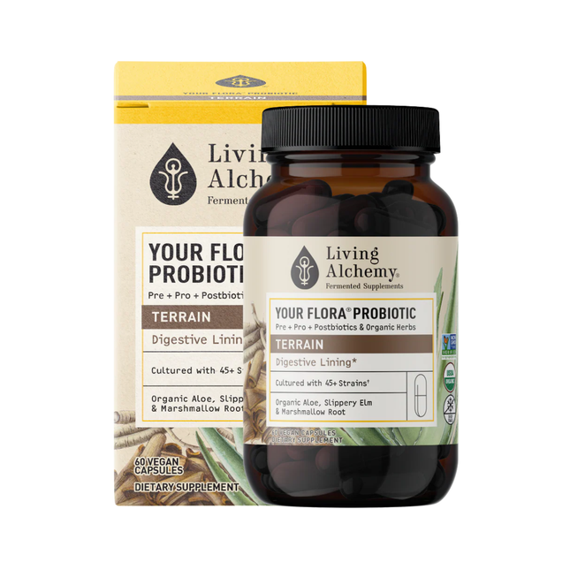 Living Alchemy - Your Flora Probiotic Terrain | 60 Capsules