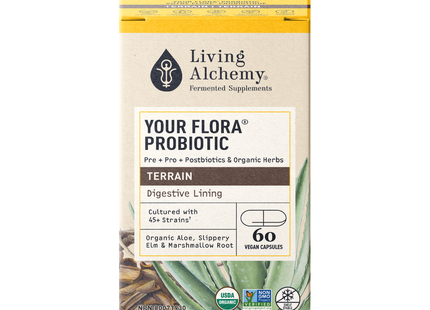 Living Alchemy - Votre Flore Probiotique Terrain | 60 Gélules