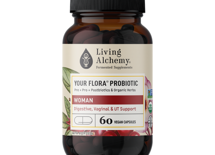 Living Alchemy - Your Flora Probiotic Woman | 60 Capsules