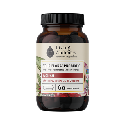 Living Alchemy - Your Flora Probiotic Woman | 60 Capsules