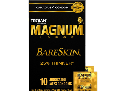 Trojan - Magnum Bareskin Condoms | 10 Condoms