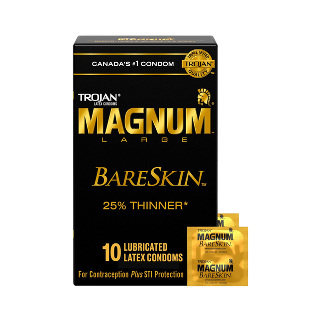 Trojan - Magnum Bareskin Condoms | 10 Condoms