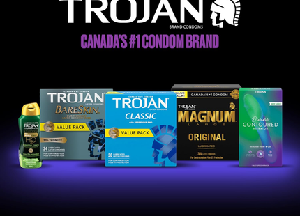 Trojan - Bareskin Studded Condoms | 10 Condoms