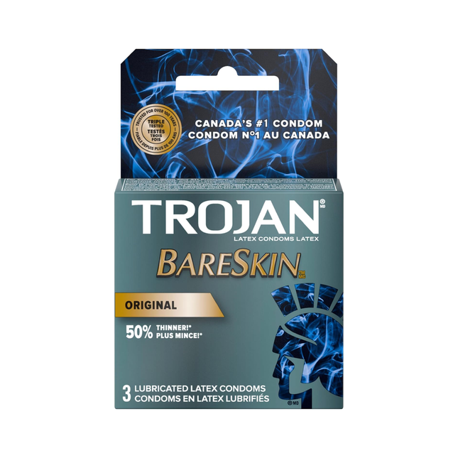Trojan - Bareskin Condoms | 3 Condoms
