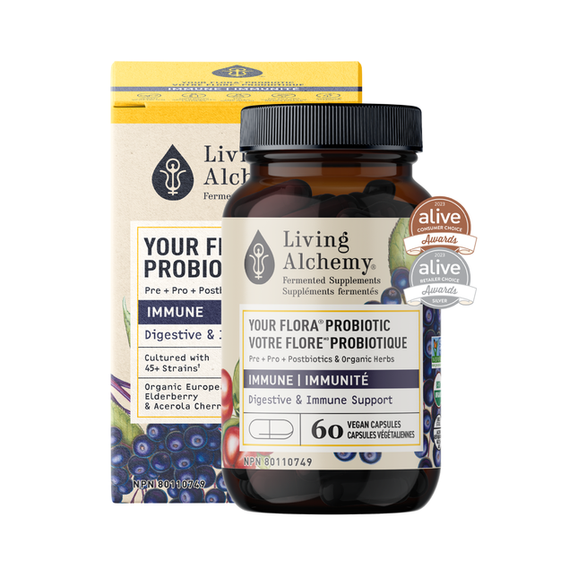 Living Alchemy - Your Flora Probiotic Immune | 60 Capsules