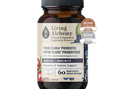 Living Alchemy - Your Flora Probiotic Immunité | 60 gélules