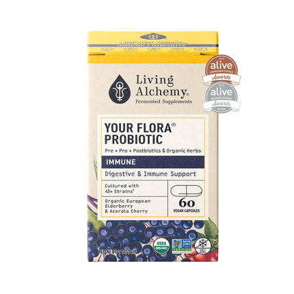 Living Alchemy - Your Flora Probiotic Immunité | 60 gélules