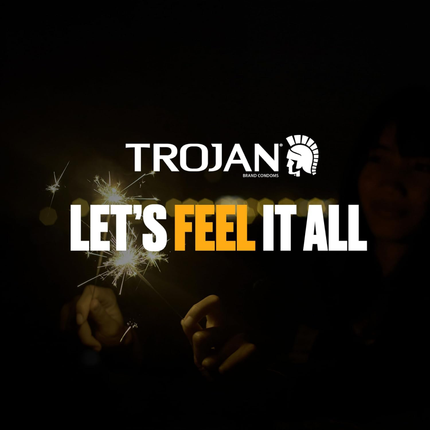 Trojan - Préservatifs Naked Sensations Ultra Ribbed | 3 préservatifs