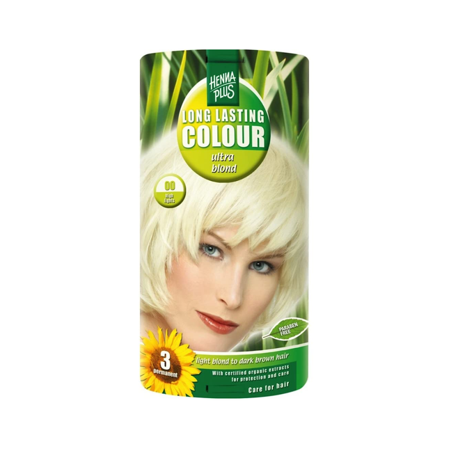 Hennaplus - Long Lasting Ultra Blond 00 Coupe Soleil | 140 mL
