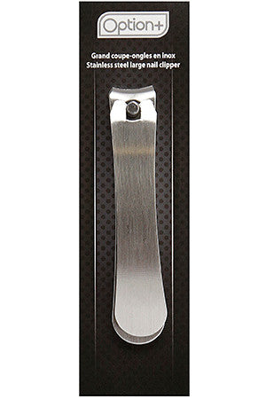 Option+ Stainless Steel Large Nail Clipper