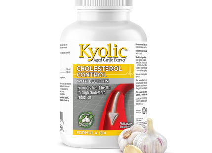 Kyolic - Formula 104 Cholesterol Control w/ Lecithin | 360 Capsules