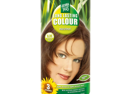 Hennaplus - Long Lasting Hair Colour Hazelnut 6.35 | 100 mL