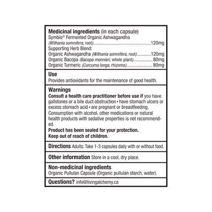 Living Alchemy - Ashwagandha | 60 Capsules