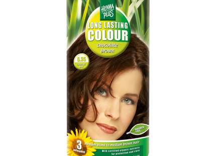 Hennaplus - Long Lasting Hair Colour Chocolate Brown 5.35 | 100 mL