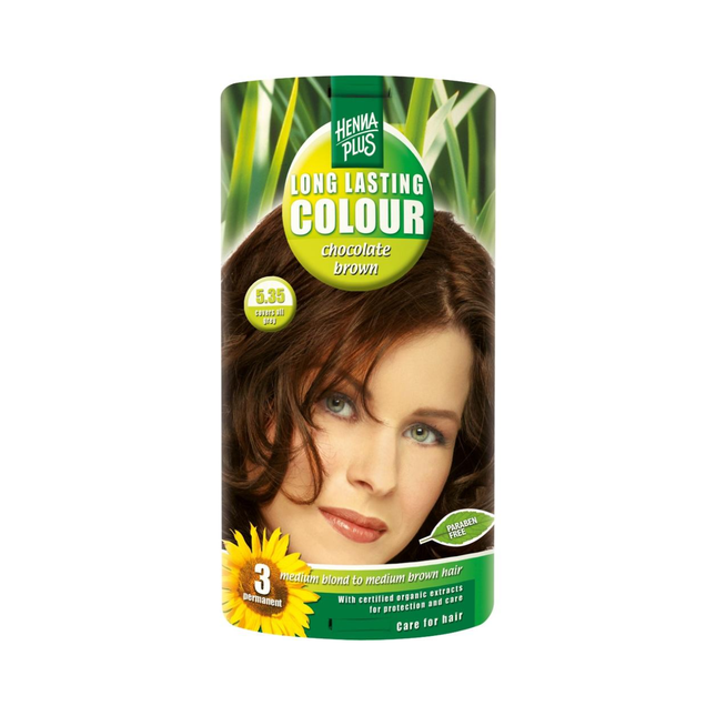 Hennaplus - Long Lasting Hair Colour Chocolate Brown 5.35 | 100 mL