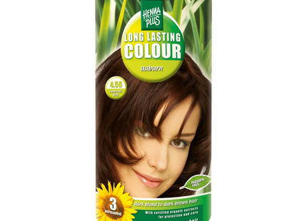 Hennaplus - Long Lasting Hair Colour Auburn 4.56 | 100 mL