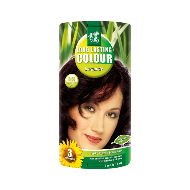 Hennaplus - Long Lasting Colour Burgundy 3.67 | 100 mL