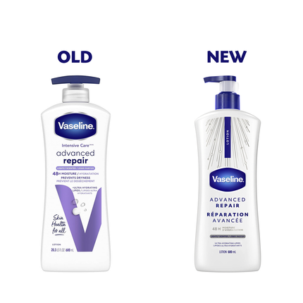 Vaseline - Soins Intensifs Réparation Avancée Légèrement Parfumée | 600 ml