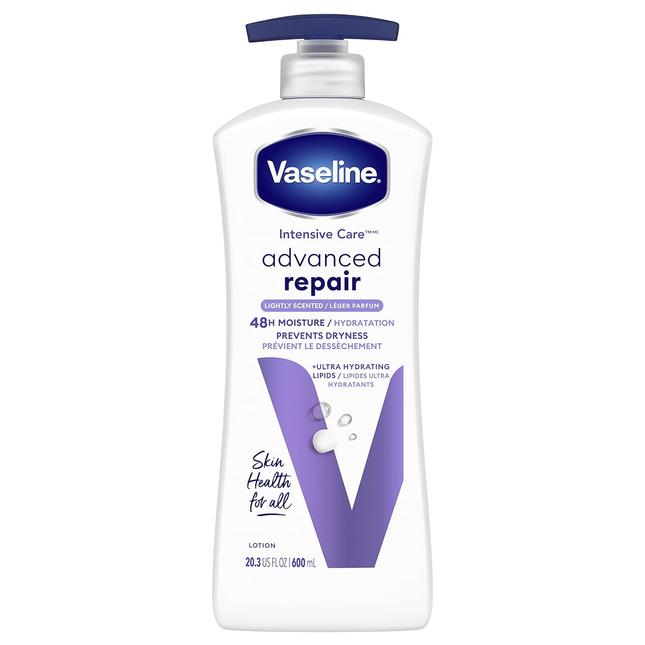 Vaseline - Soins Intensifs Réparation Avancée Légèrement Parfumée | 600 ml