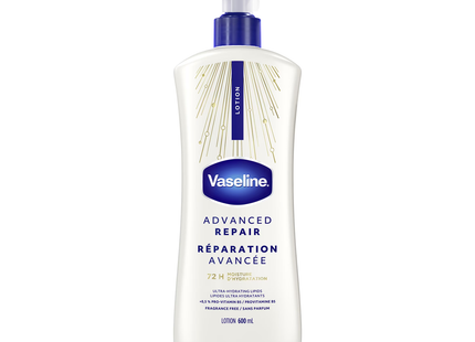 Vaseline - Lotion Corporelle Réparation Avancée Sans Parfum | 600 mL