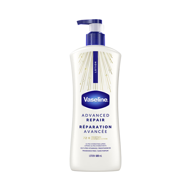 Vaseline - Intensive Care Body Lotion Advanced Repair Fragrance Free | 600 mL