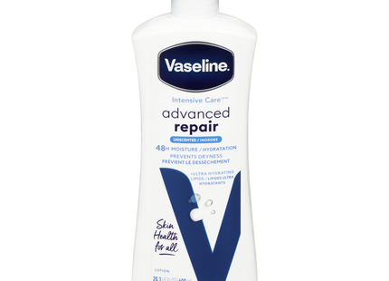 Vaseline - Soins Intensifs Réparation Avancée Non Parfumée | 600 ml 