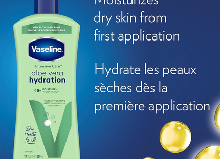 Vaseline - Intensive Care Body Lotion with Aloe Vera | 600 mL
