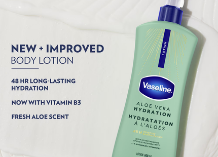Vaseline - Intensive Care Body Lotion with Aloe Vera | 600 mL