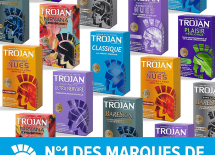 Trojan - Naked Sensations Ultra Ribbed Condoms | 3 Condoms