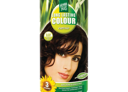 Hennaplus - Long Lasting Hair Colour Espresso 3.37 | 100 mL