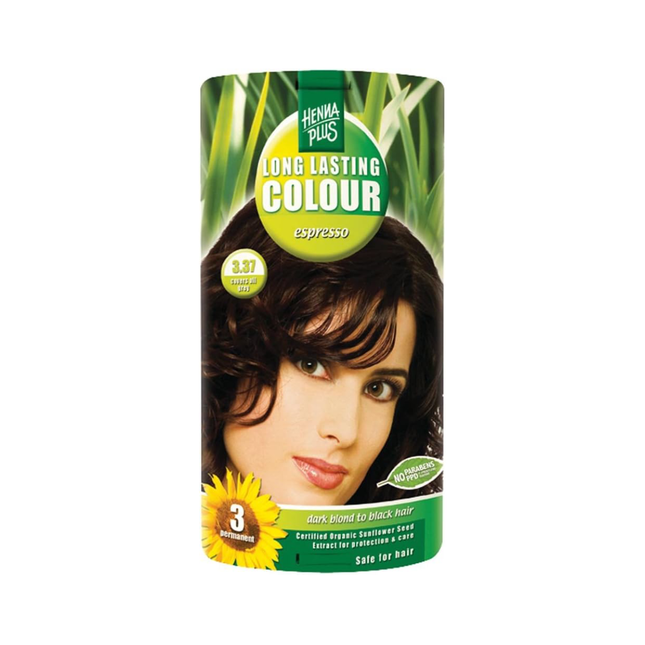 Hennaplus - Long Lasting Hair Colour Espresso 3.37 | 100 mL