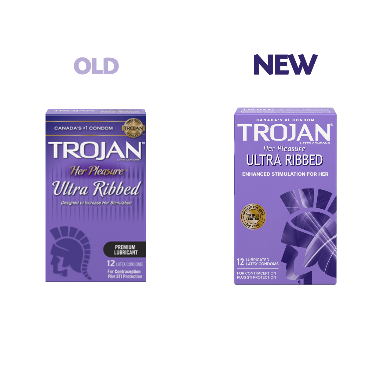 Trojan - Her Pleasure Ultra Ribbed Lubricated Condoms | 12 count White Cross E-Store Trojan - Her Pleasure Ultra Ribbed Lubricated Condoms | 12 count White Cross E-Store