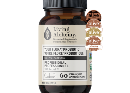 Living Alchemy - Votre Flore Probiotique Professionnelle | 60 Gélules