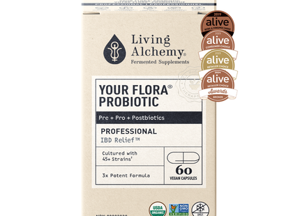 Living Alchemy - Votre Flore Probiotique Professionnelle | 60 Gélules