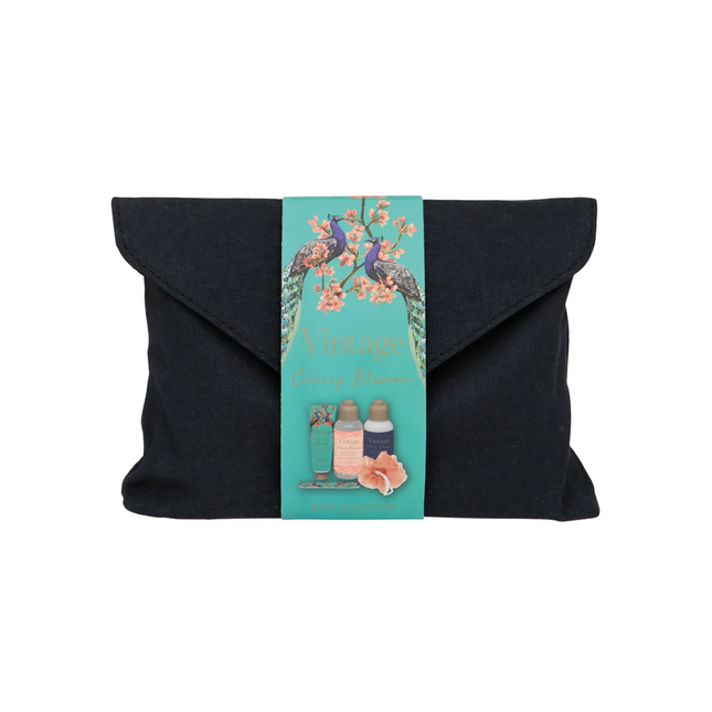 Fleur de cerisier vintage - Sac de voyage Body Collection | 6 pièces