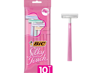 BIC - Twin Select Silky Touch Disposable Razors | 10 Razors