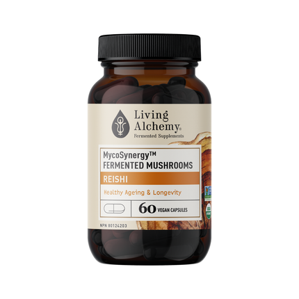 Living Alchemy - MycoSynergy Mushrooms Reishi | 60 Capsules