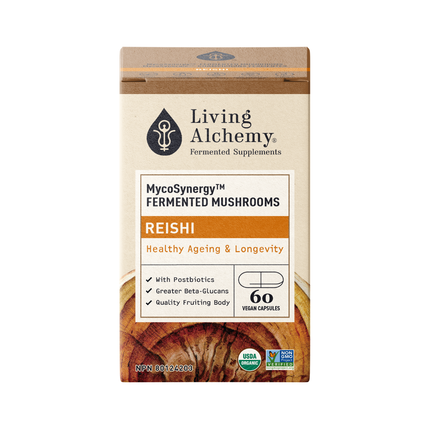 Living Alchemy - MycoSynergy Mushrooms Reishi | 60 Capsules