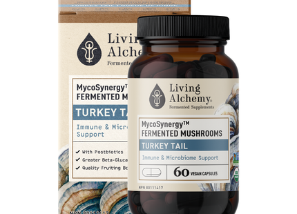 Living Alchemy - MycoSynergy Champignons Coriolus | 60 Gélules