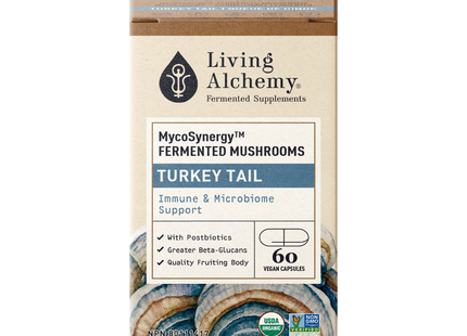 Living Alchemy - MycoSynergy Champignons Coriolus | 60 Gélules