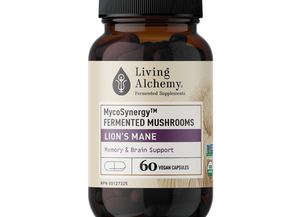 Living Alchemy - MycoSynergy Champignons Crinière de Lion | 60 Gélules