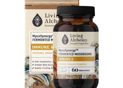 Living Alchemy - MycoSynergy Mushrooms Immune 8 | 60 Capsules