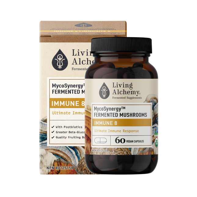 Living Alchemy - MycoSynergy Mushrooms Immune 8 | 60 Capsules