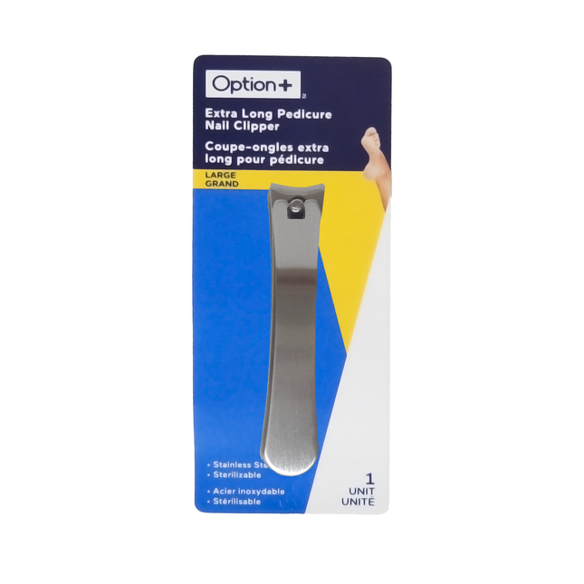 Option+ - Extra Long Pedicure Nail Clipper