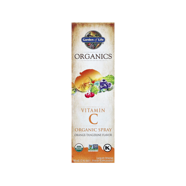 Garden of Life - Vitamine C biologique, orange-mandarine | 58 ml