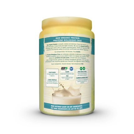 Garden of Life - Raw Organic Protein, UNFLAVORED | 568 g