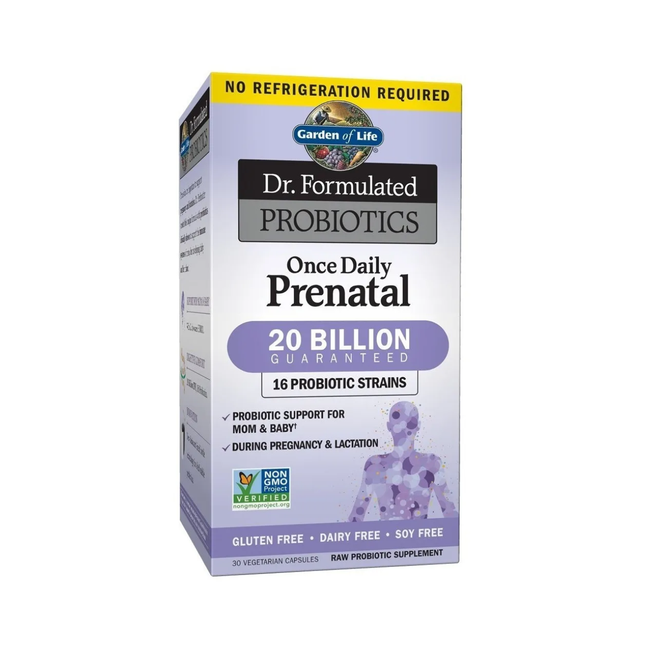 Garden of Life - Formule du Dr. Prénatal à prise quotidienne unique | 30 capsules
