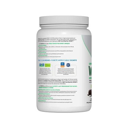 Garden of Life - SPORT Certified Grass Fed Whey, Chocolate | 660 g