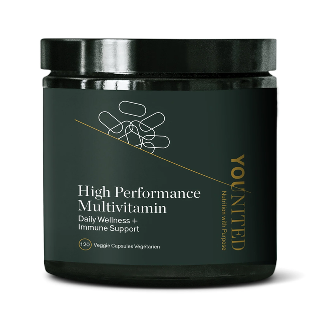 Younited - High Performance Multivitamin for Daily Wellness + Immune Support | 120 Veggie Capsules